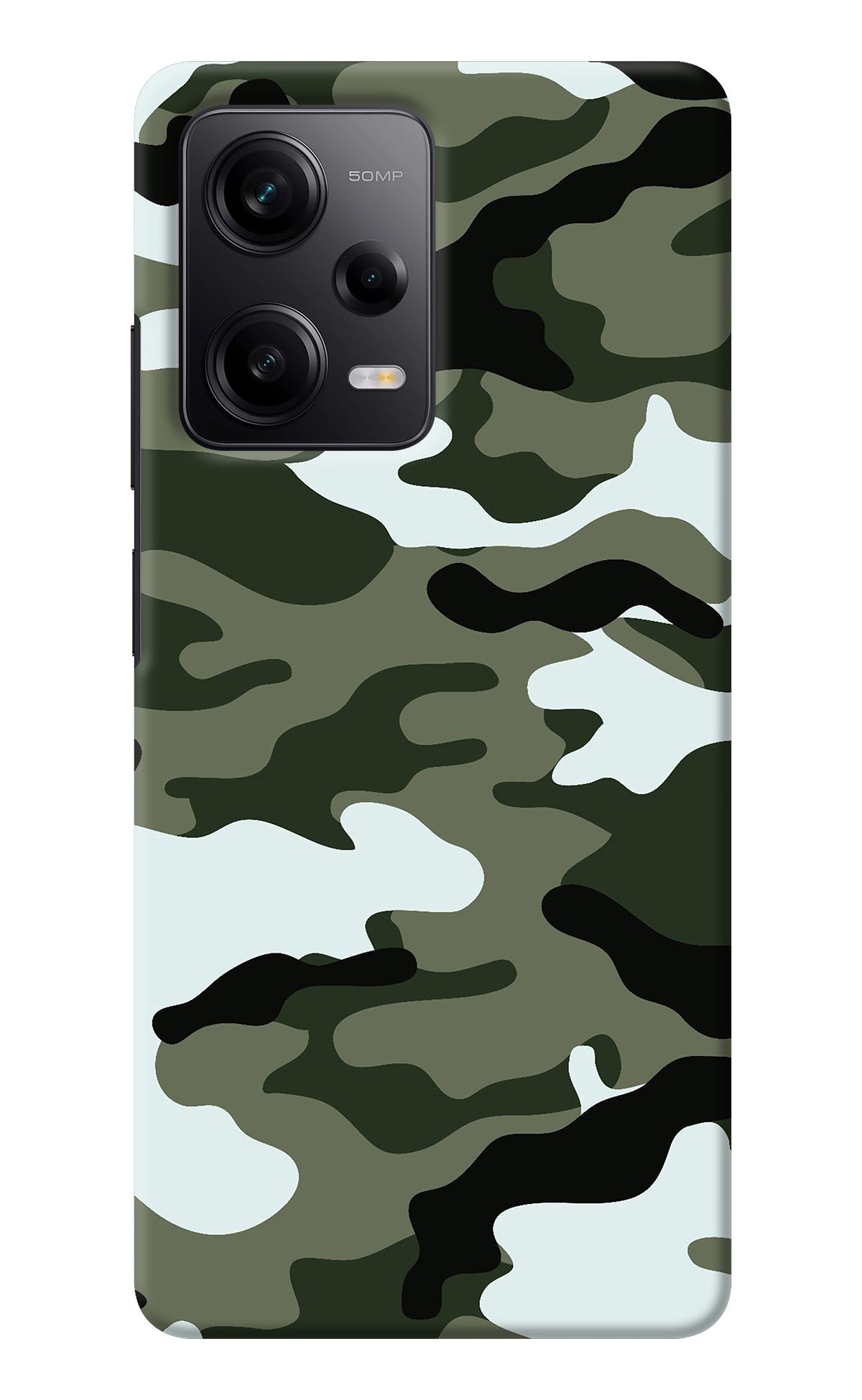 Camouflage Redmi Note 12 Pro 5G Back Cover