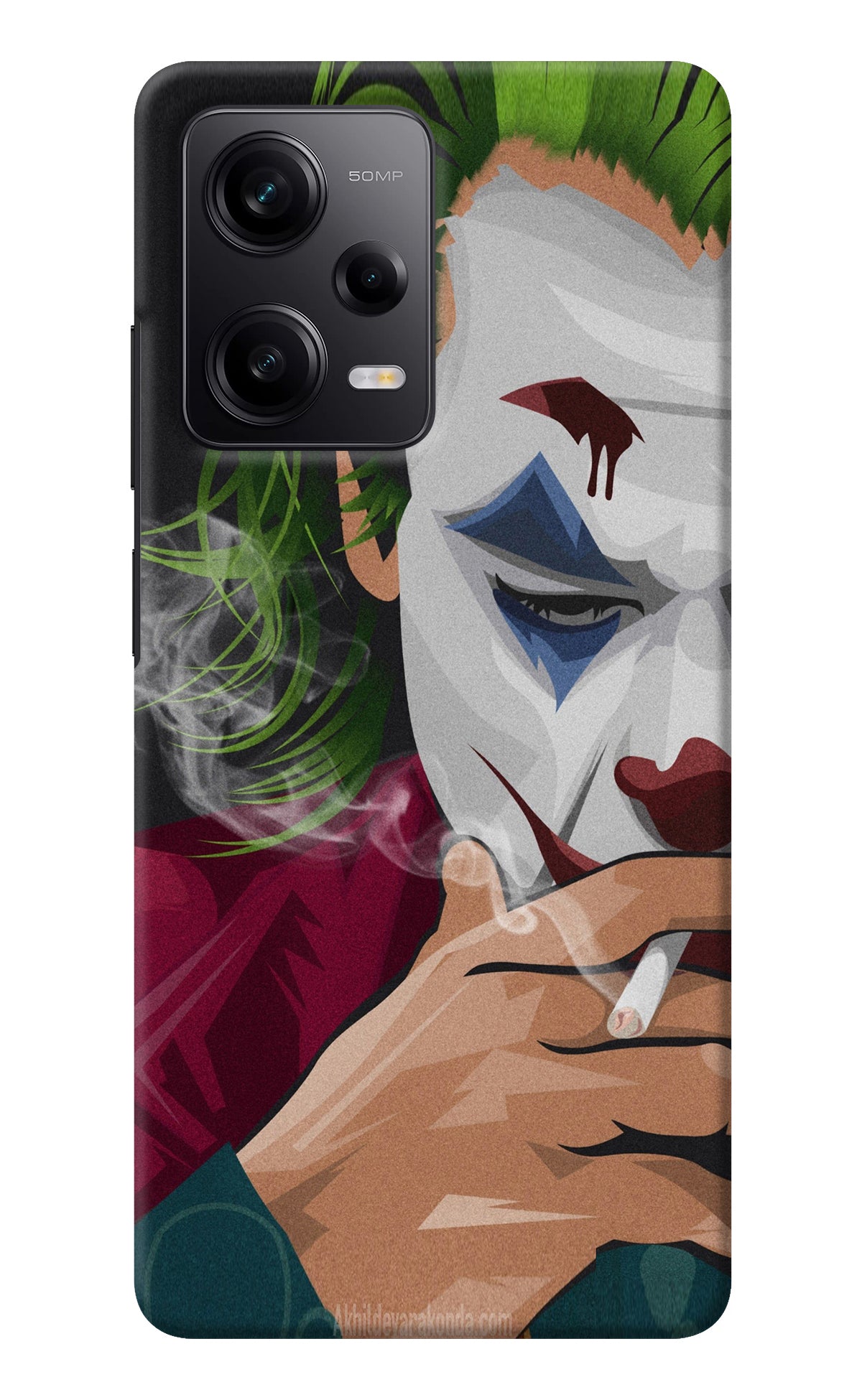 Joker Smoking Redmi Note 12 Pro 5G Back Cover