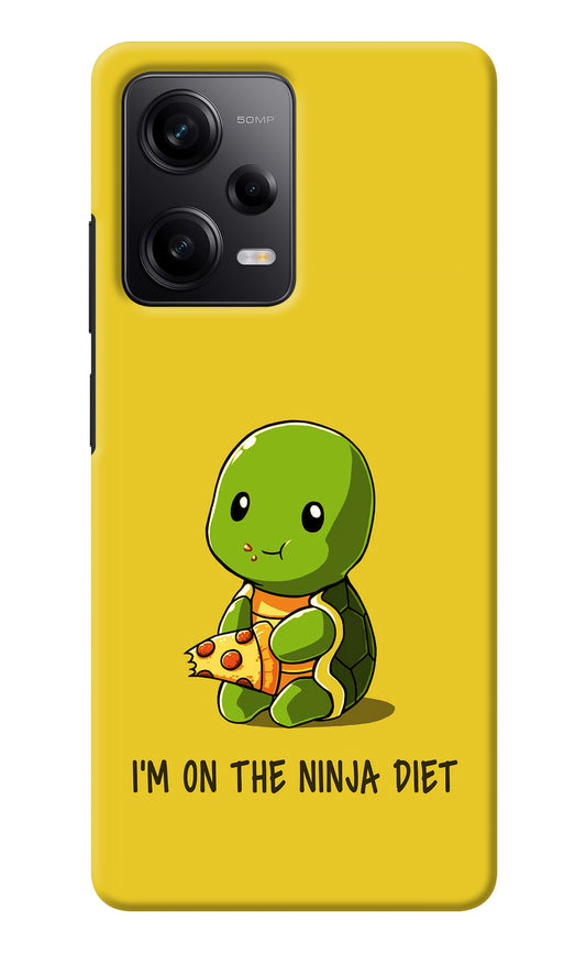 I'm on Ninja Diet Redmi Note 12 Pro 5G Back Cover