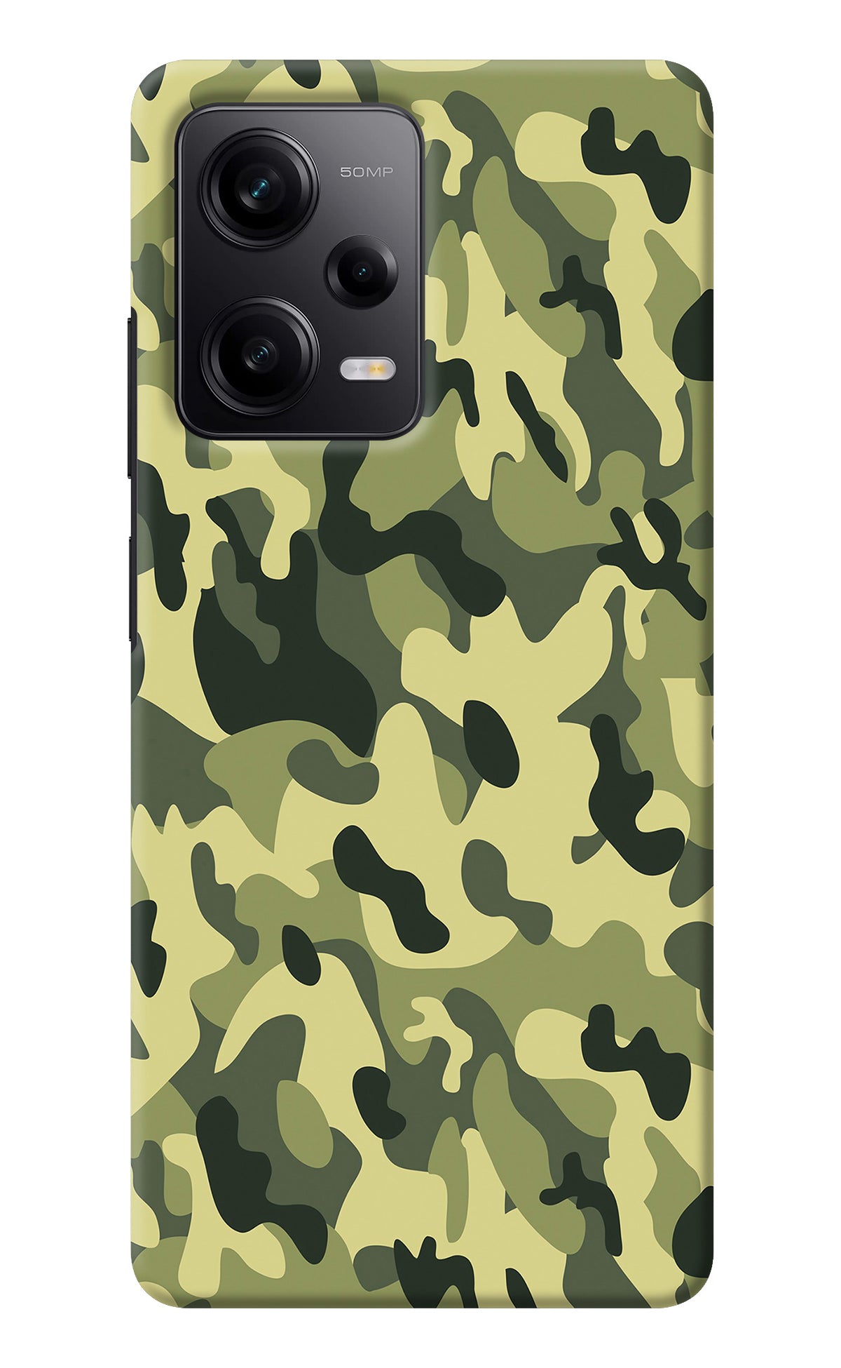 Camouflage Redmi Note 12 Pro 5G Back Cover