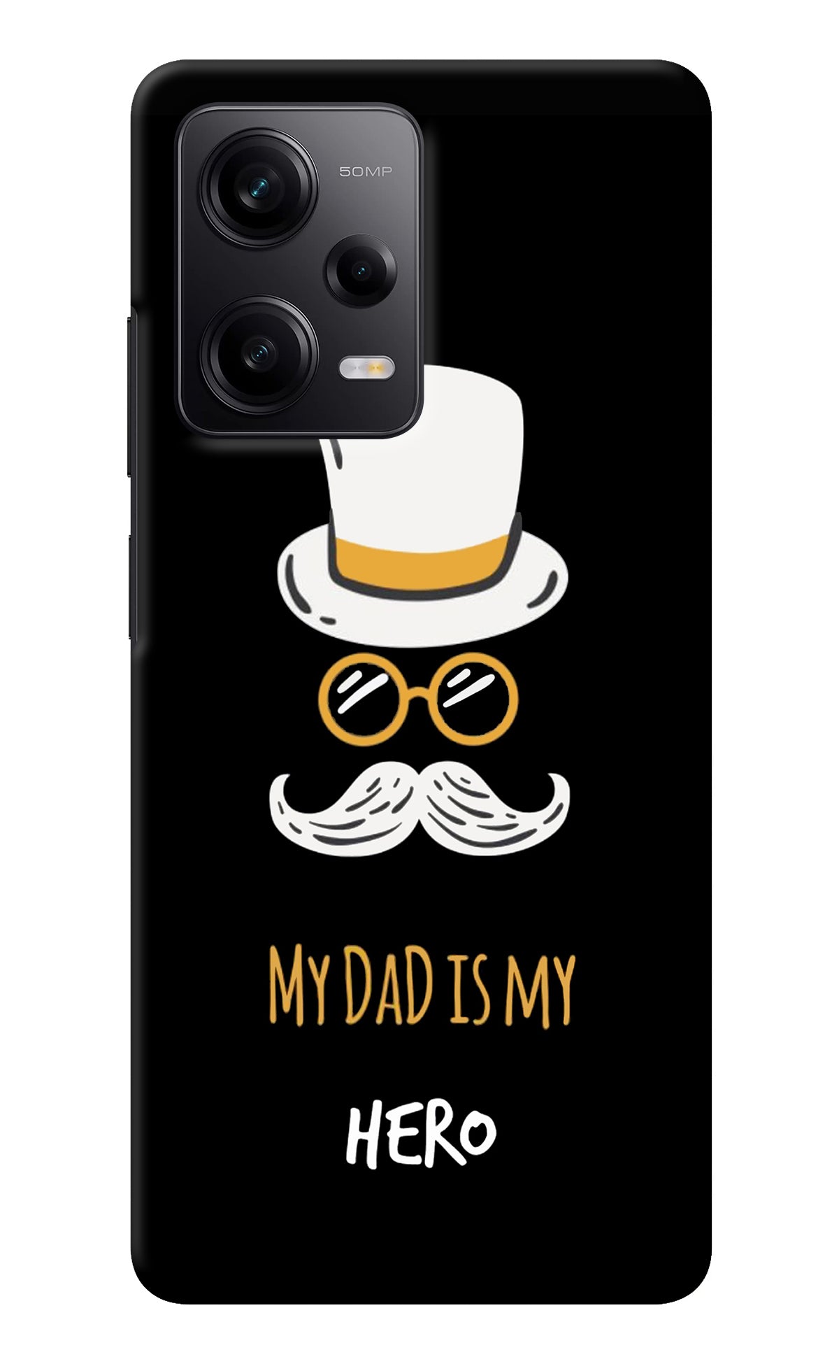 My Dad Is My Hero Redmi Note 12 Pro 5G Back Cover