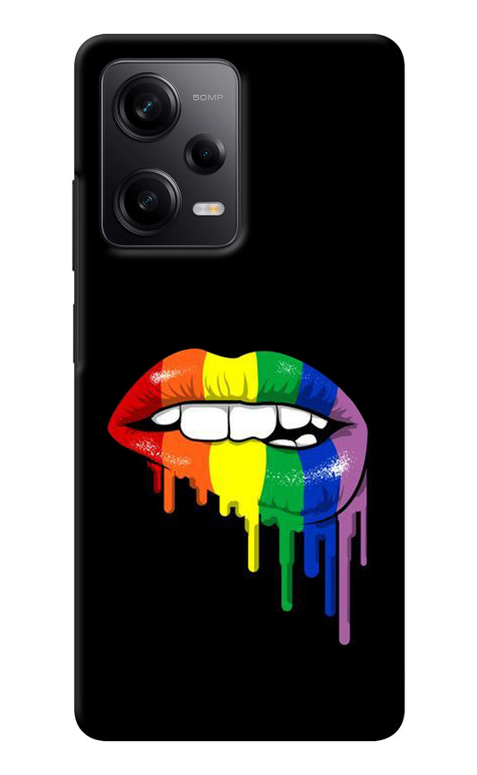 Lips Biting Redmi Note 12 Pro 5G Back Cover