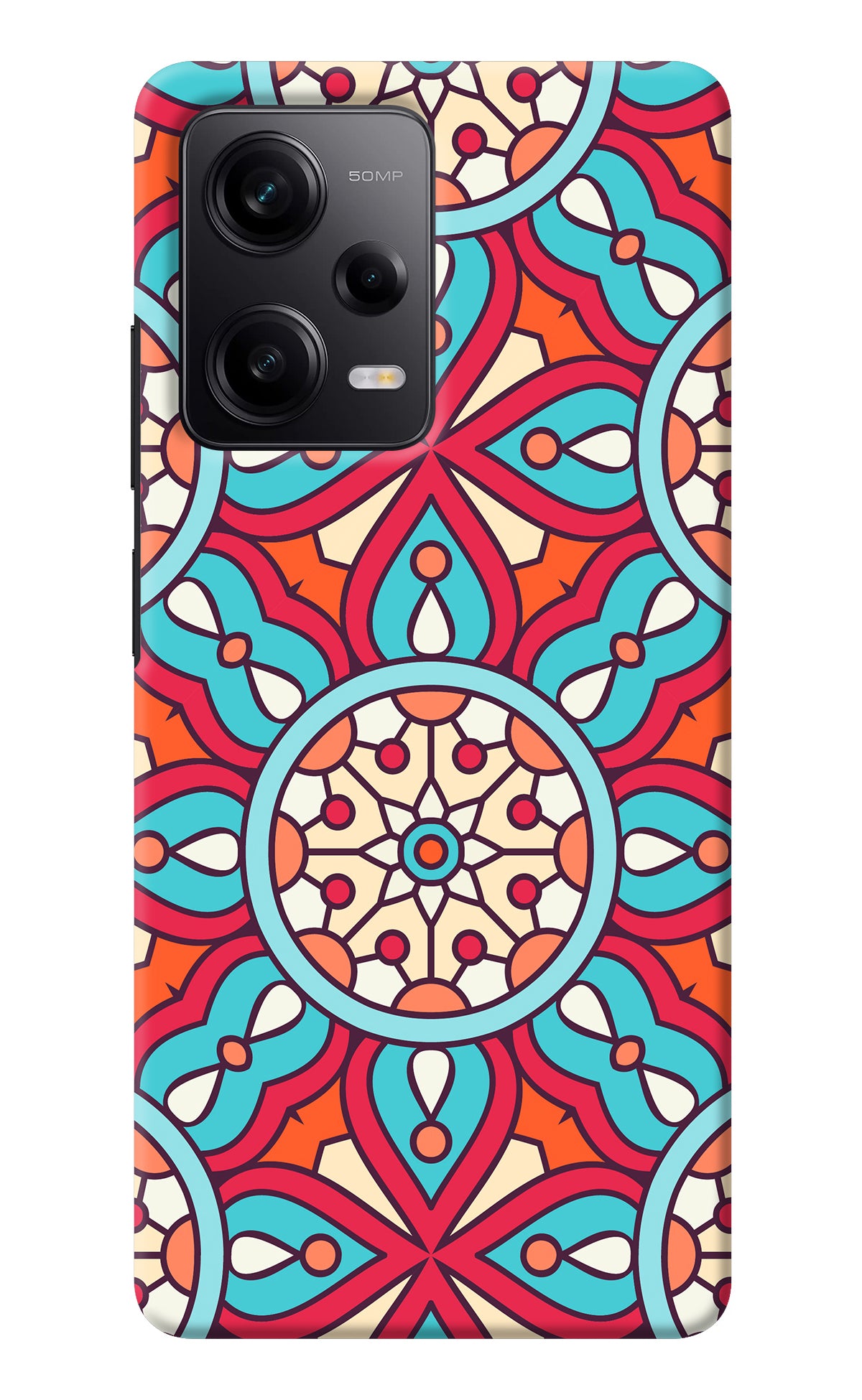 Mandala Geometric Redmi Note 12 Pro 5G Back Cover