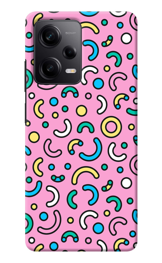 Memphis Design Redmi Note 12 Pro 5G Back Cover