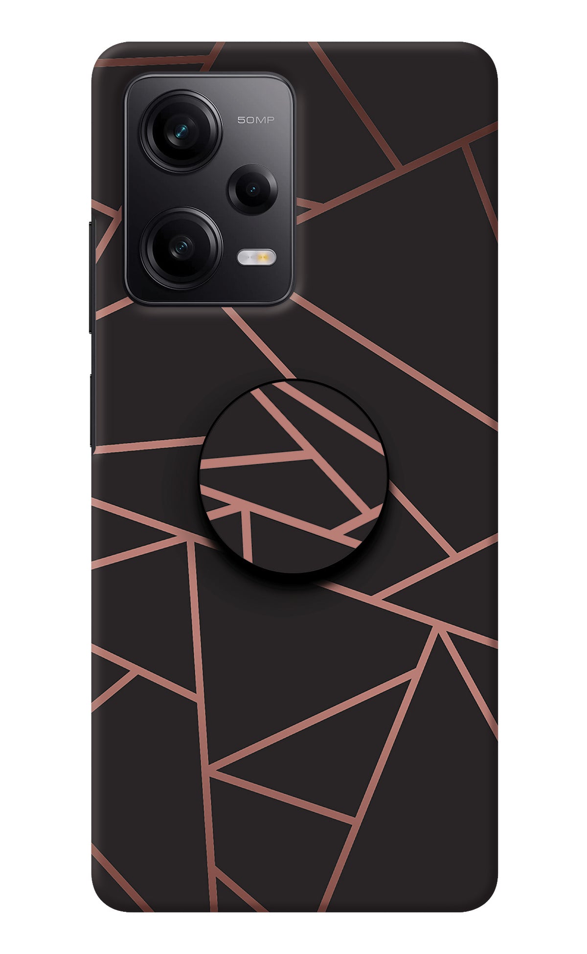 Geometric Pattern Redmi Note 12 Pro 5G Pop Case