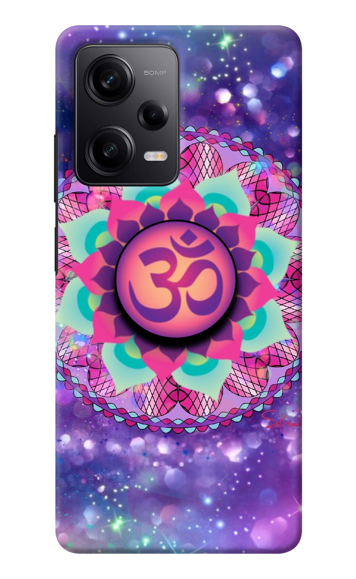 Om Purple Redmi Note 12 Pro 5G Pop Case