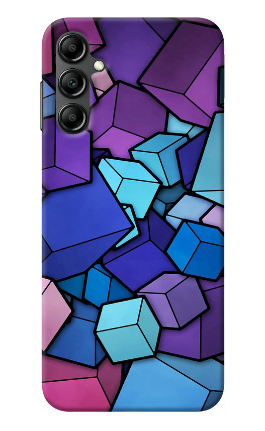 Cubic Abstract Samsung A14 5G Back Cover