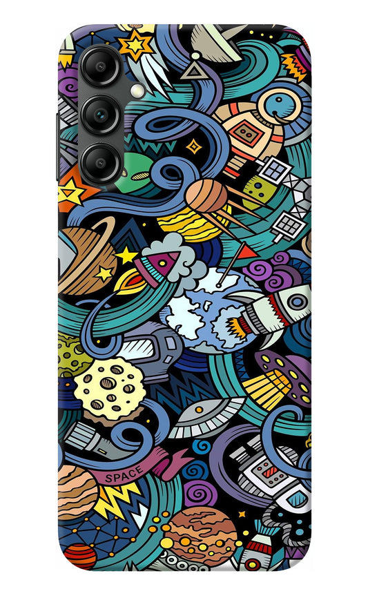 Space Abstract Samsung A14 5G Back Cover