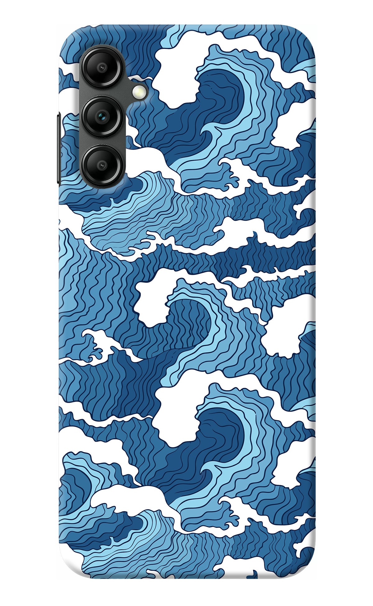 Blue Waves Samsung A14 5G Back Cover