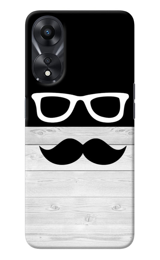 Mustache Oppo A78 5G Back Cover