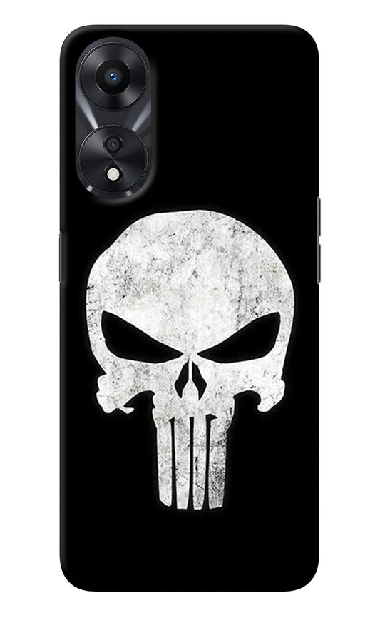 Punisher Skull Oppo A78 5G Back Cover