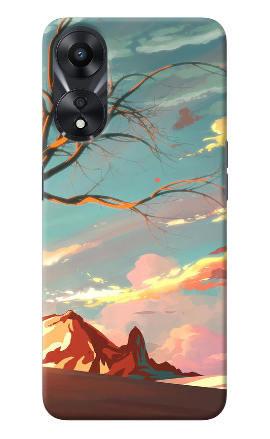 Scenery Oppo A78 5G Back Cover