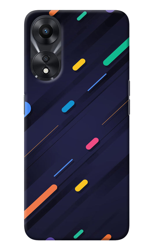 Abstract Design Oppo A78 5G Back Cover