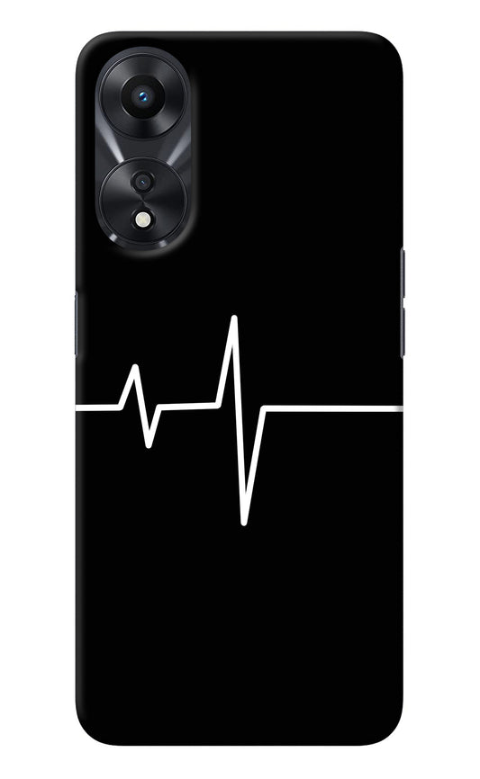 Heart Beats Oppo A78 5G Back Cover