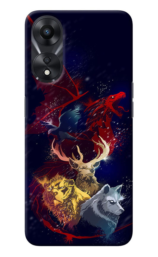 Game Of Thrones Oppo A78 5G Back Cover