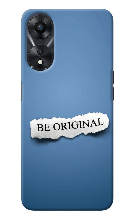 Be Original Oppo A78 5G Back Cover