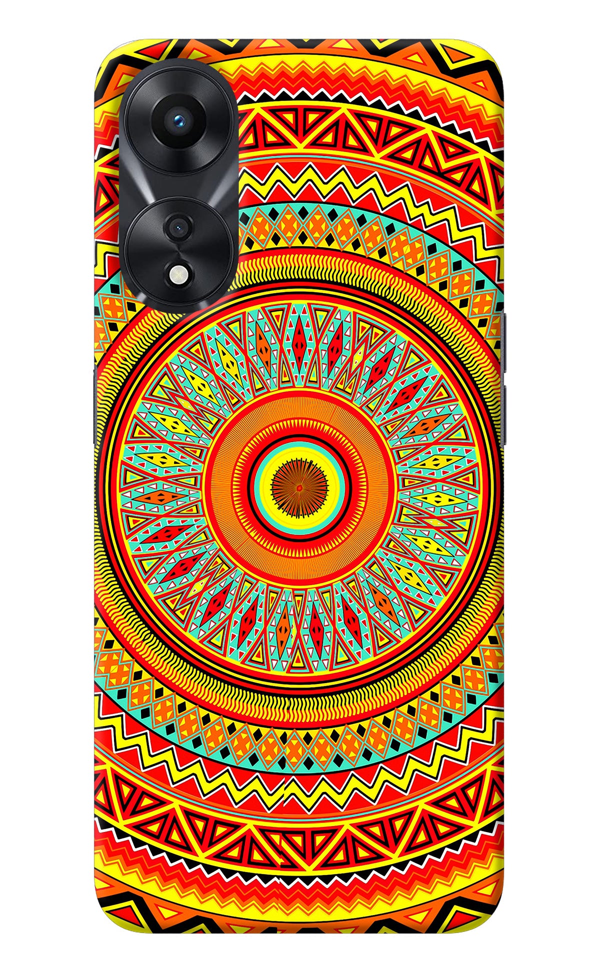 Mandala Pattern Oppo A78 5G Back Cover