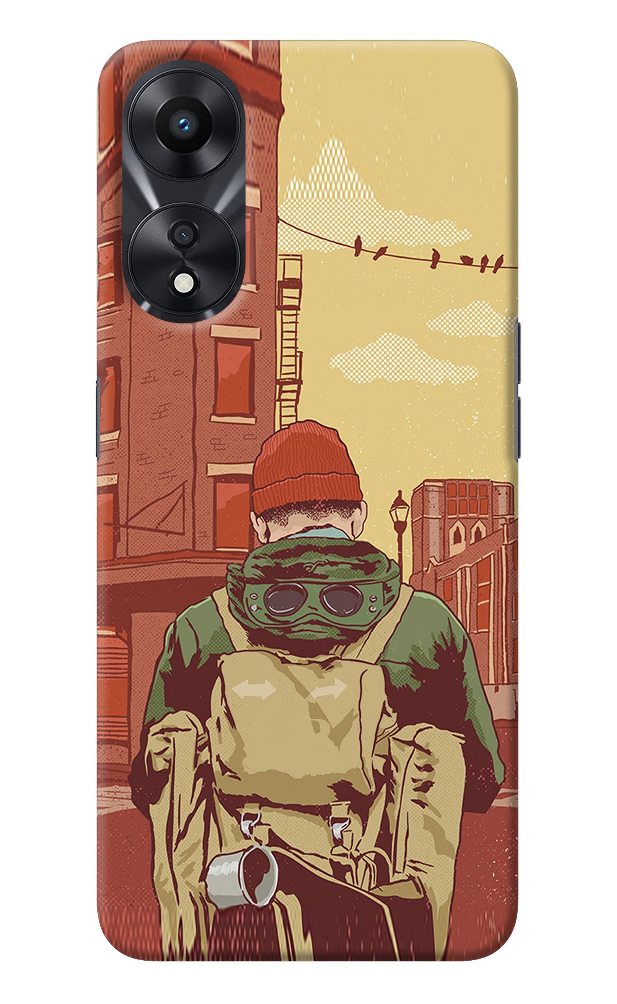 Adventurous Oppo A78 5G Back Cover