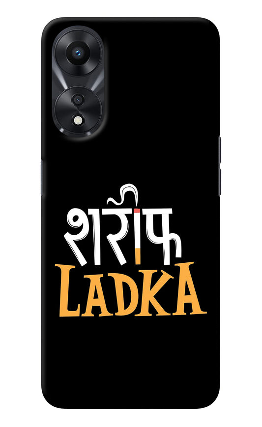 Shareef Ladka Oppo A78 5G Back Cover