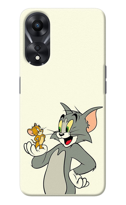 Tom & Jerry Oppo A78 5G Back Cover