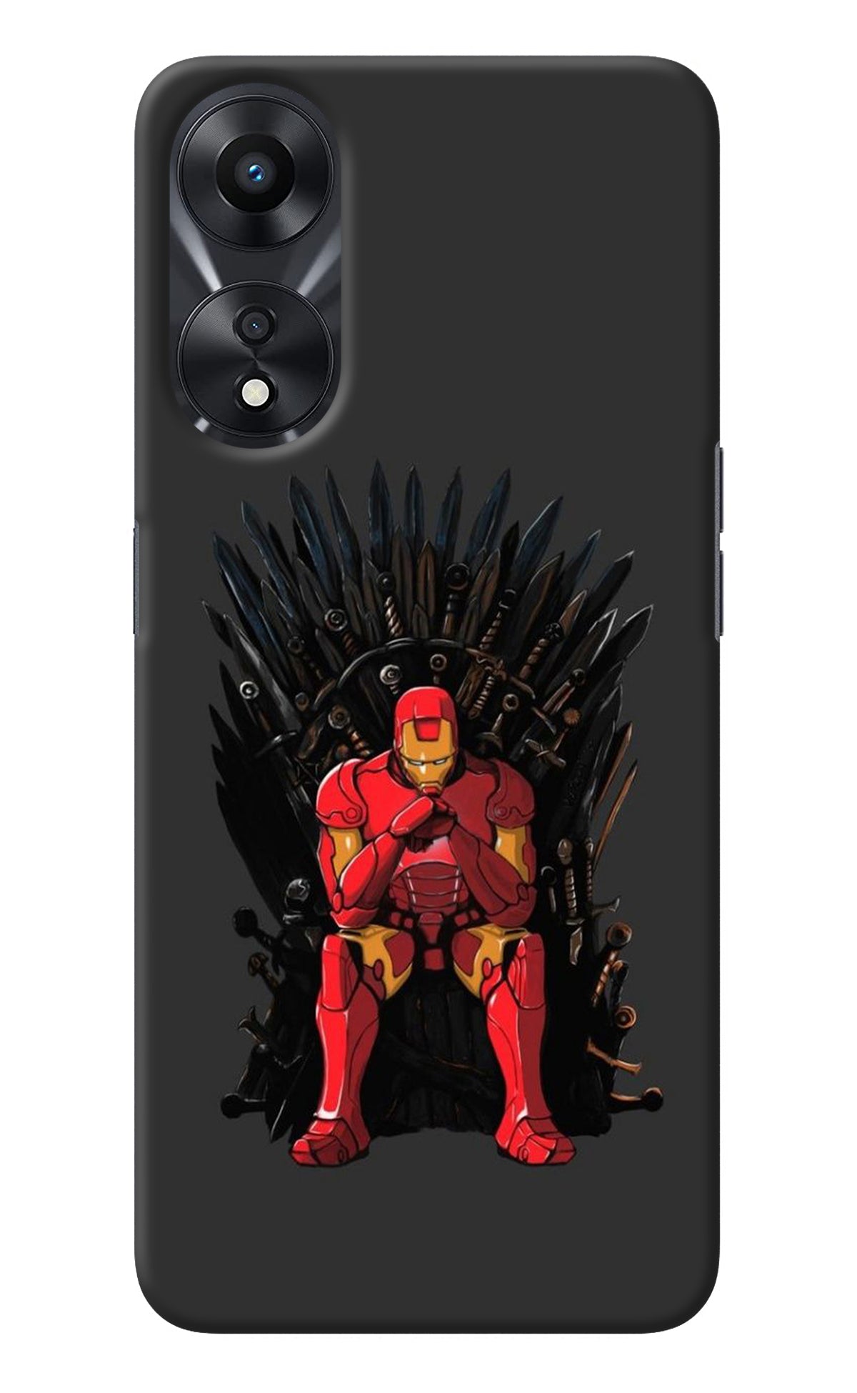 Ironman Throne Oppo A78 5G Back Cover