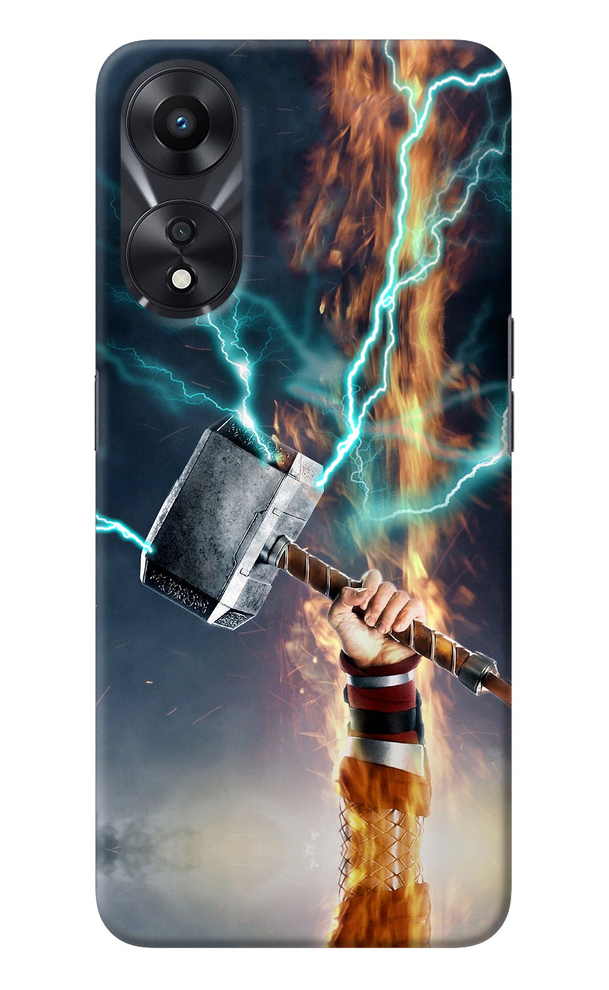 Thor Hammer Mjolnir Oppo A78 5G Back Cover