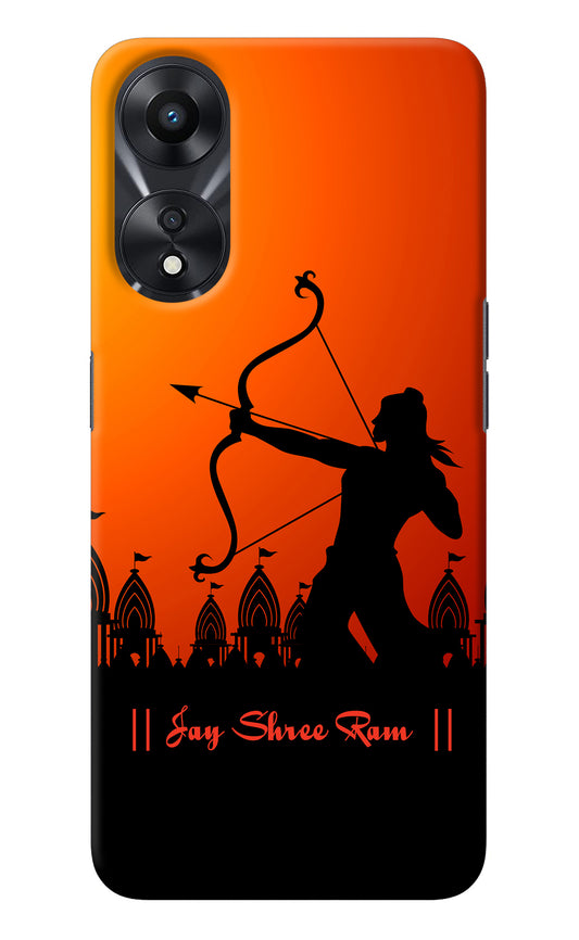 Lord Ram - 4 Oppo A78 5G Back Cover