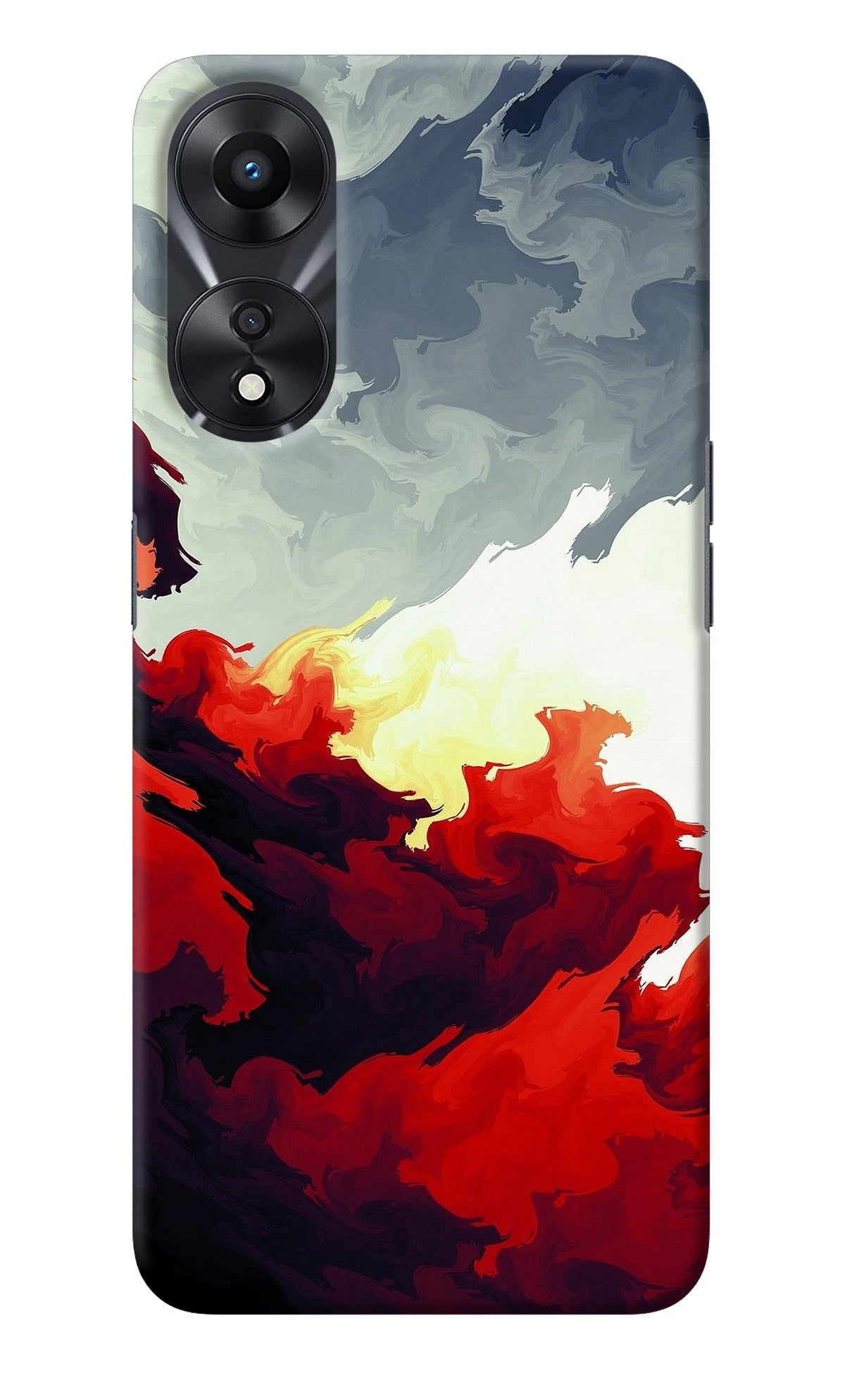 Fire Cloud Oppo A78 5G Back Cover