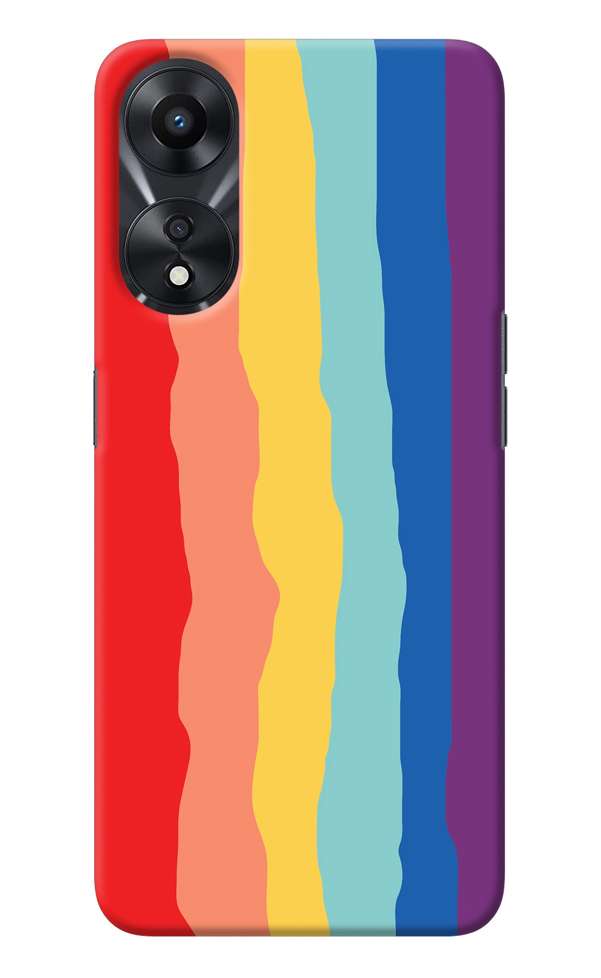 Rainbow Oppo A78 5G Back Cover