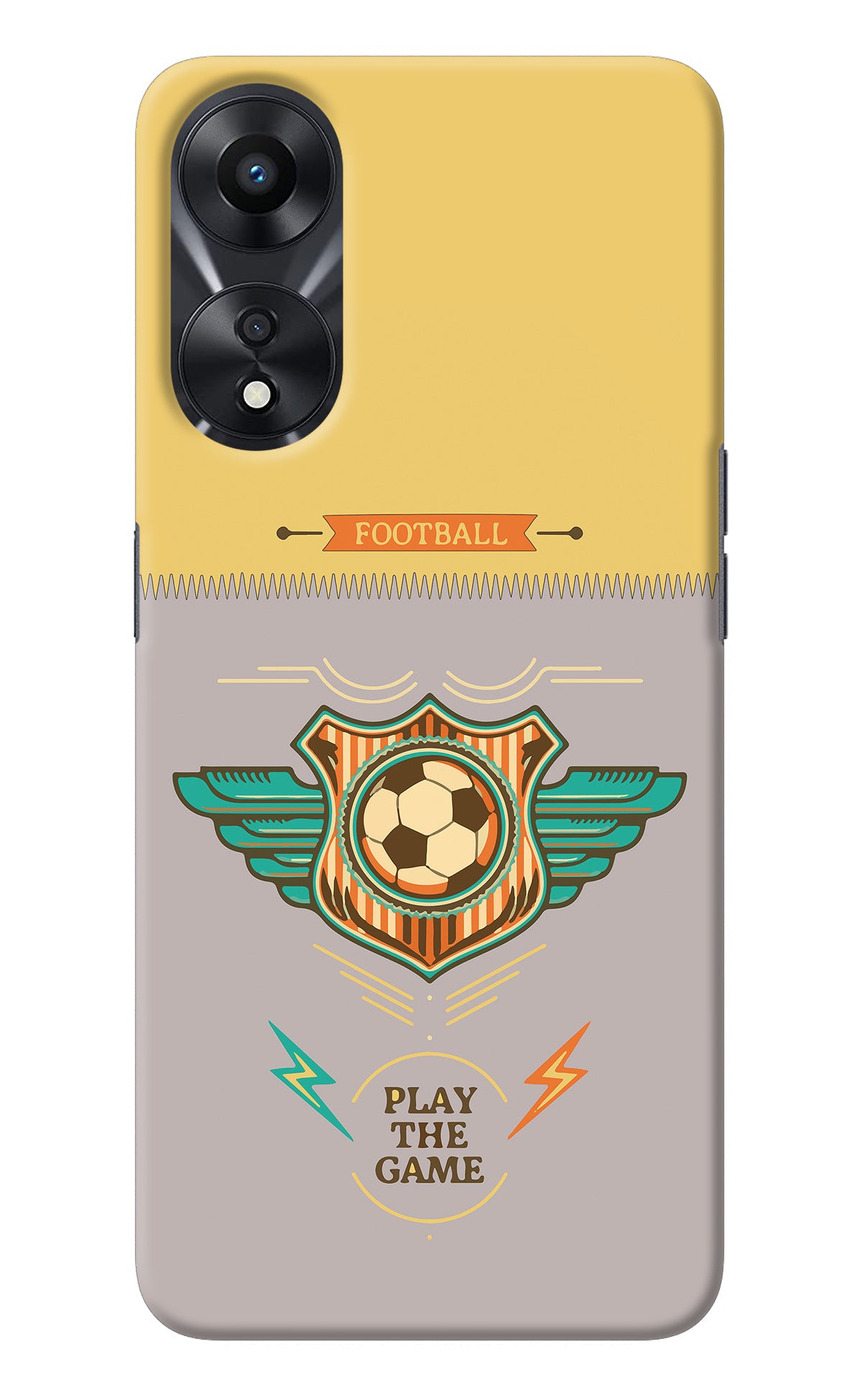 Football Oppo A78 5G Back Cover