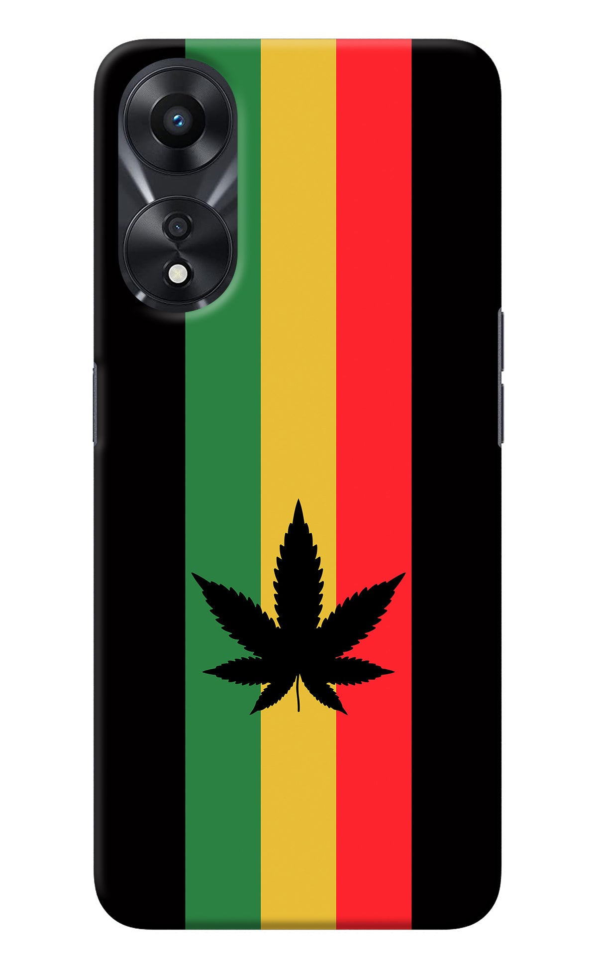 Weed Flag Oppo A78 5G Back Cover