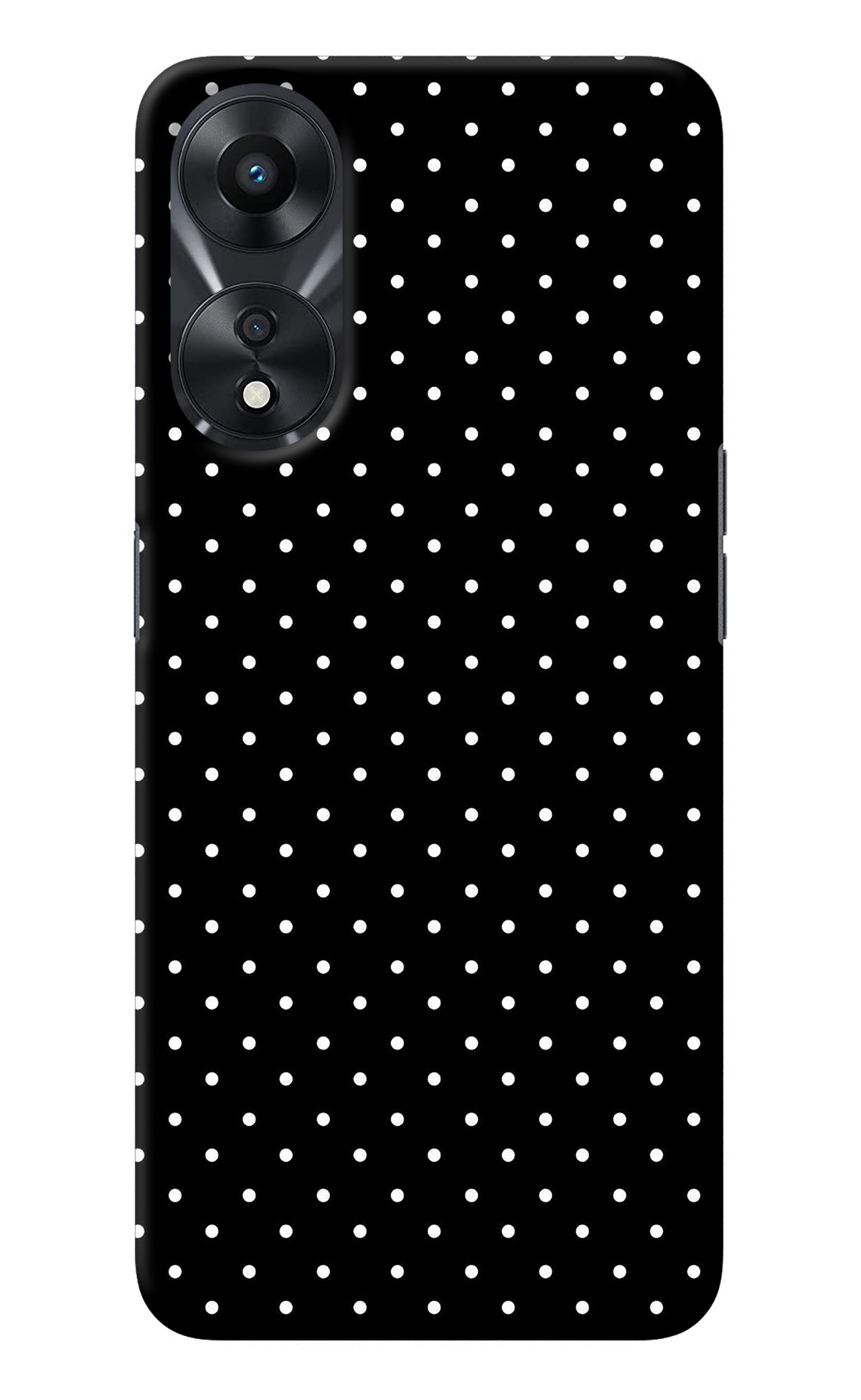 White Dots Oppo A78 5G Back Cover