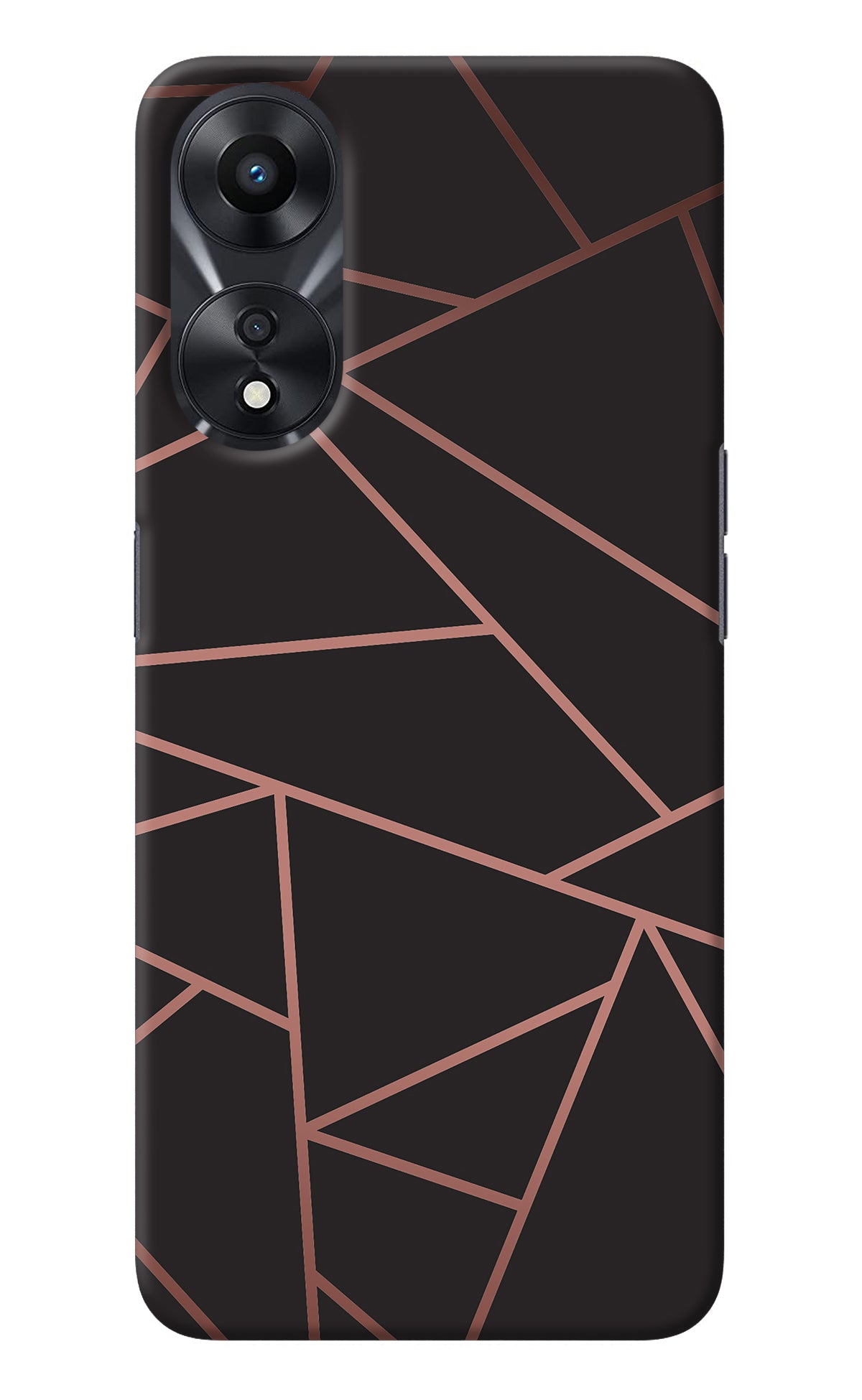 Geometric Pattern Oppo A78 5G Back Cover