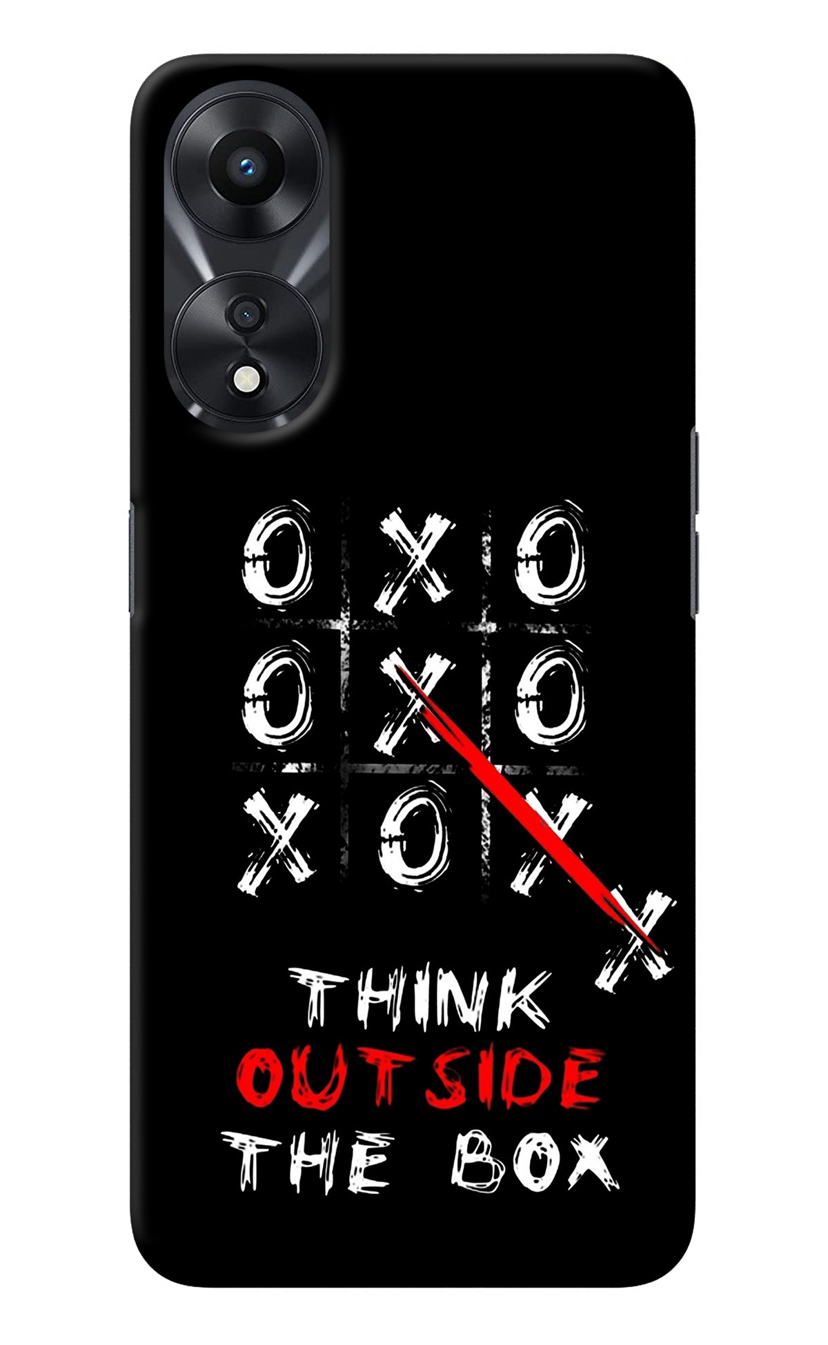 Think out of the BOX Oppo A78 5G Back Cover