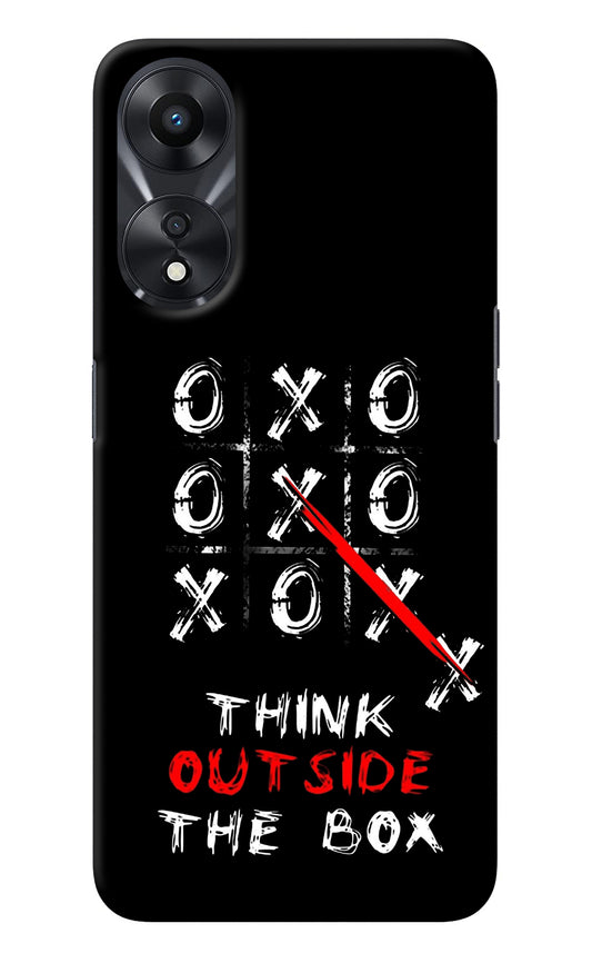 Think out of the BOX Oppo A78 5G Back Cover