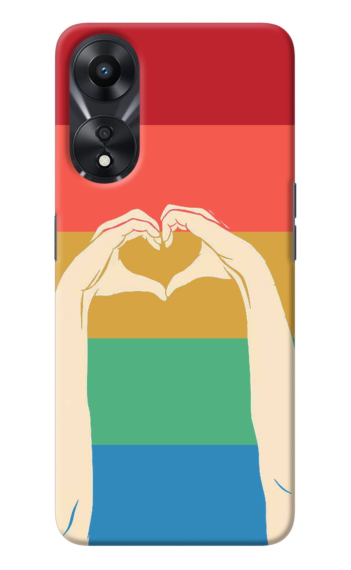 Vintage Love Oppo A78 5G Back Cover