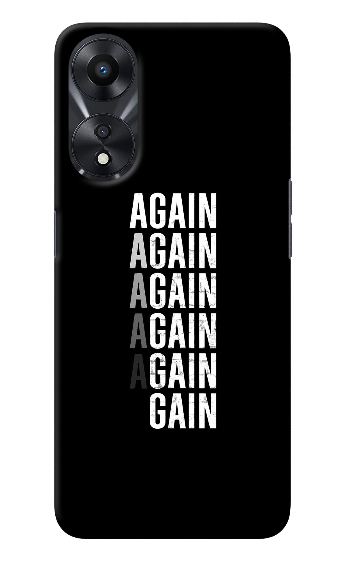 Again Again Gain Oppo A78 5G Back Cover