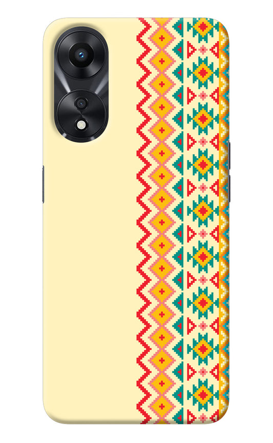 Ethnic Seamless Oppo A78 5G Back Cover