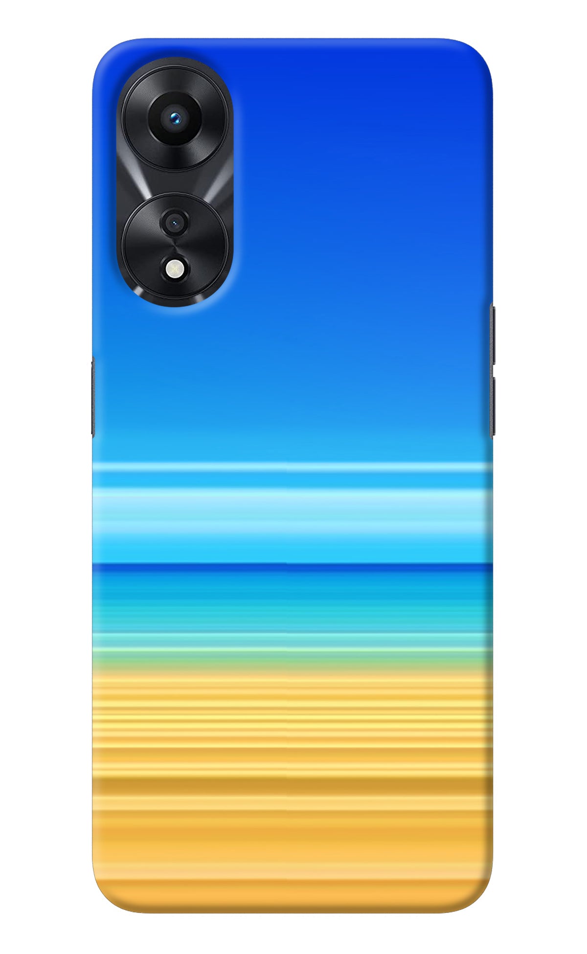 Beach Art Oppo A78 5G Back Cover