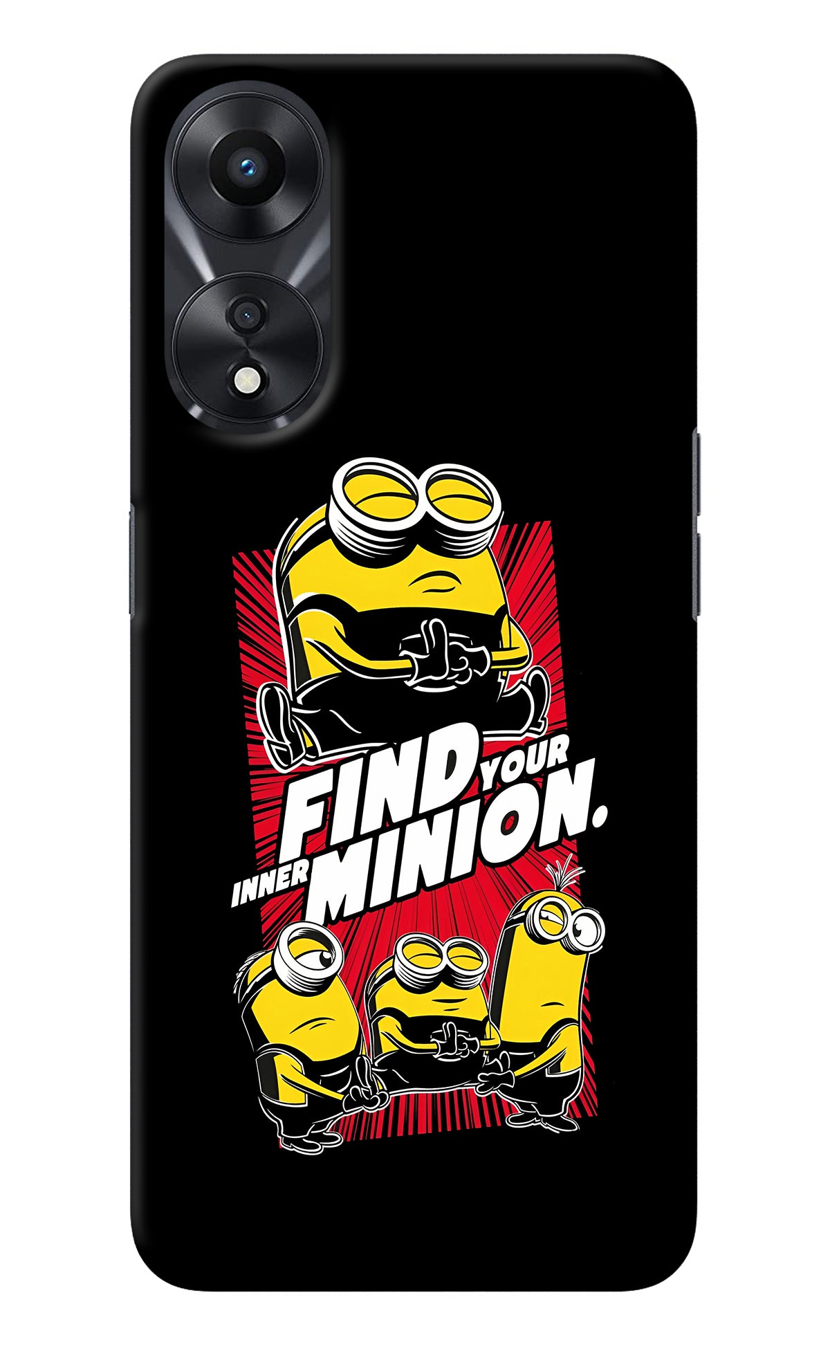 Find your inner Minion Oppo A78 5G Back Cover