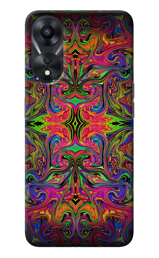 Psychedelic Art Oppo A78 5G Back Cover