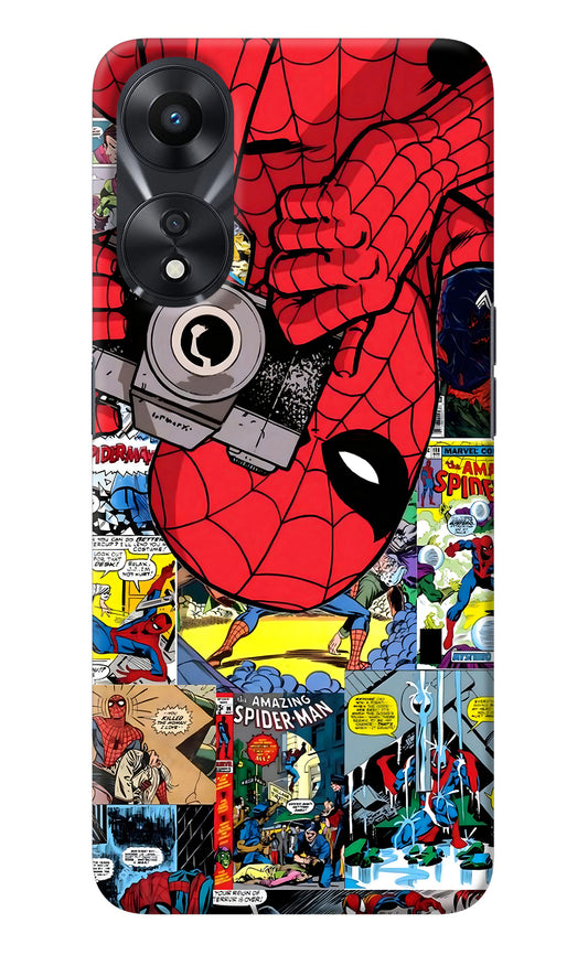 Spider Man Oppo A78 5G Back Cover