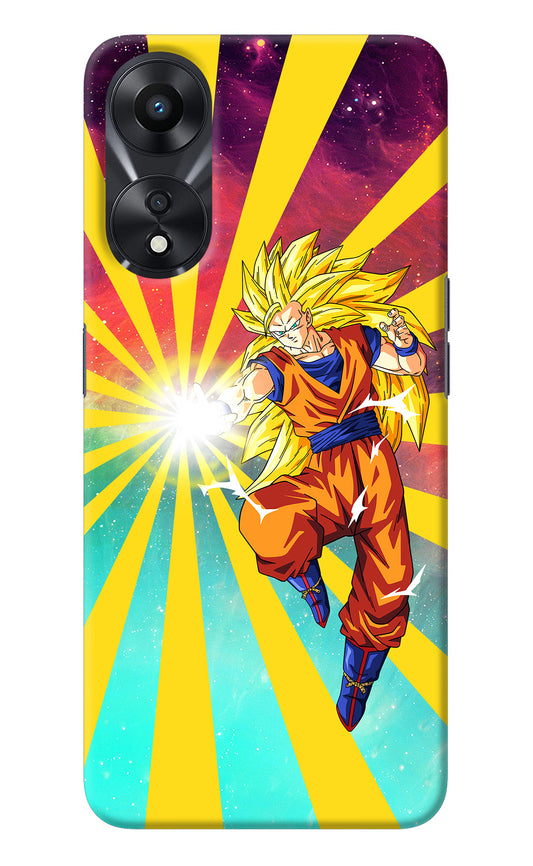 Goku Super Saiyan Oppo A78 5G Back Cover