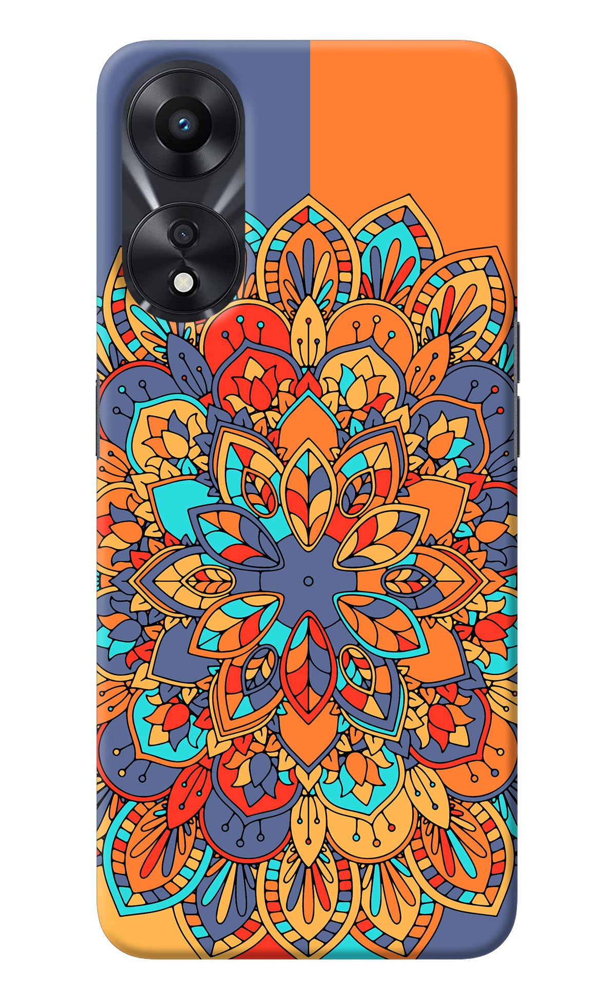 Color Mandala Oppo A78 5G Back Cover