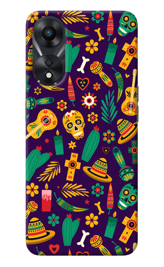 Mexican Artwork Oppo A78 5G Back Cover