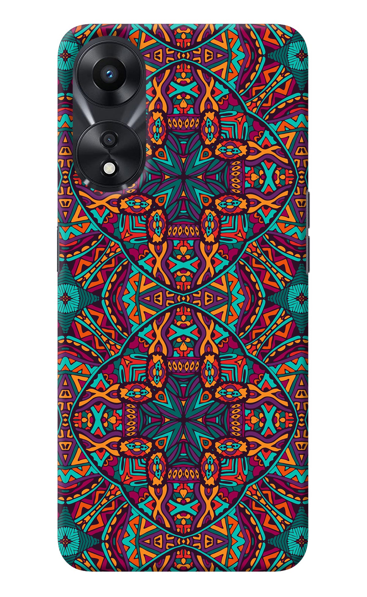 Colour Mandala Oppo A78 5G Back Cover