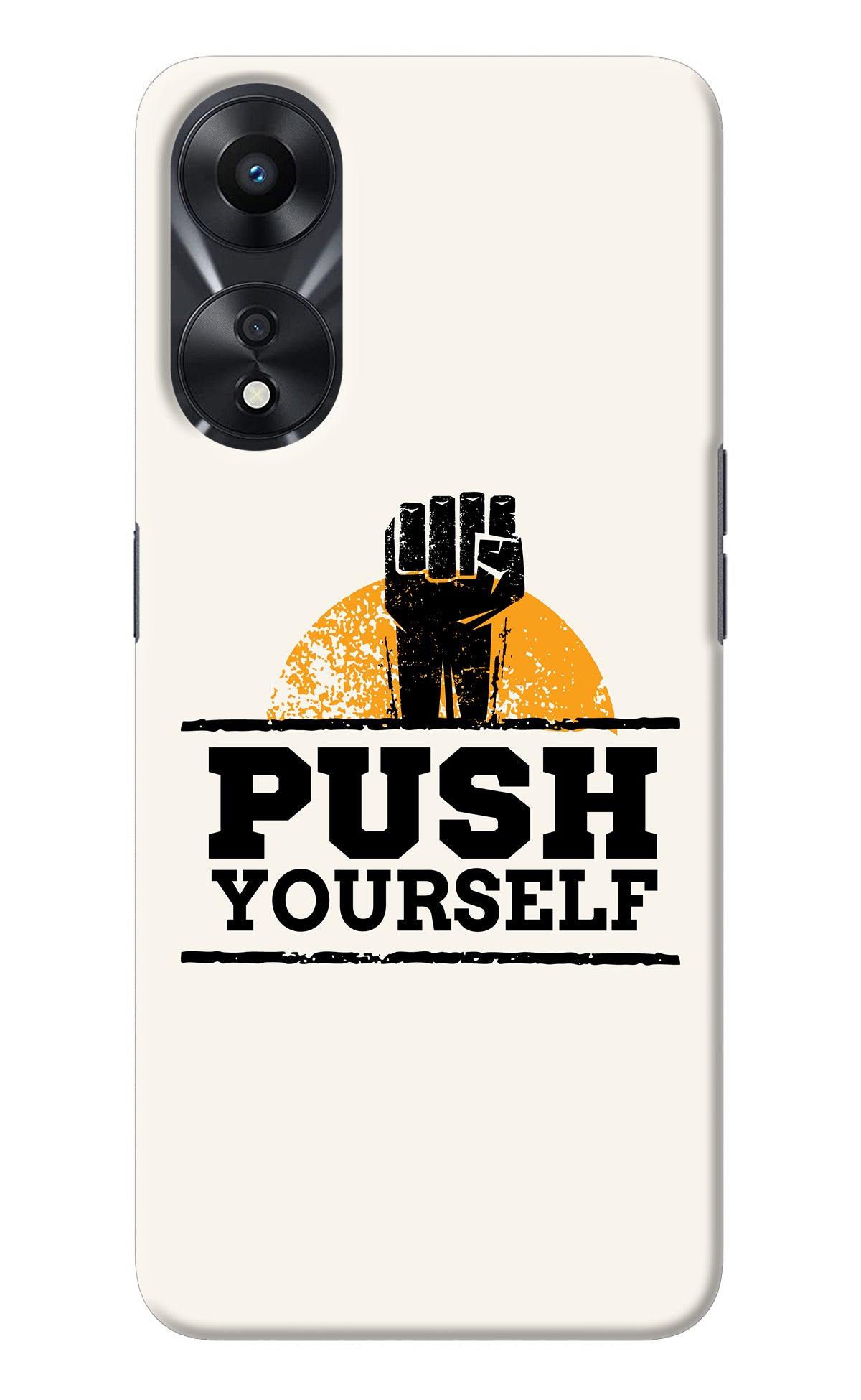 Push Yourself Oppo A78 5G Back Cover