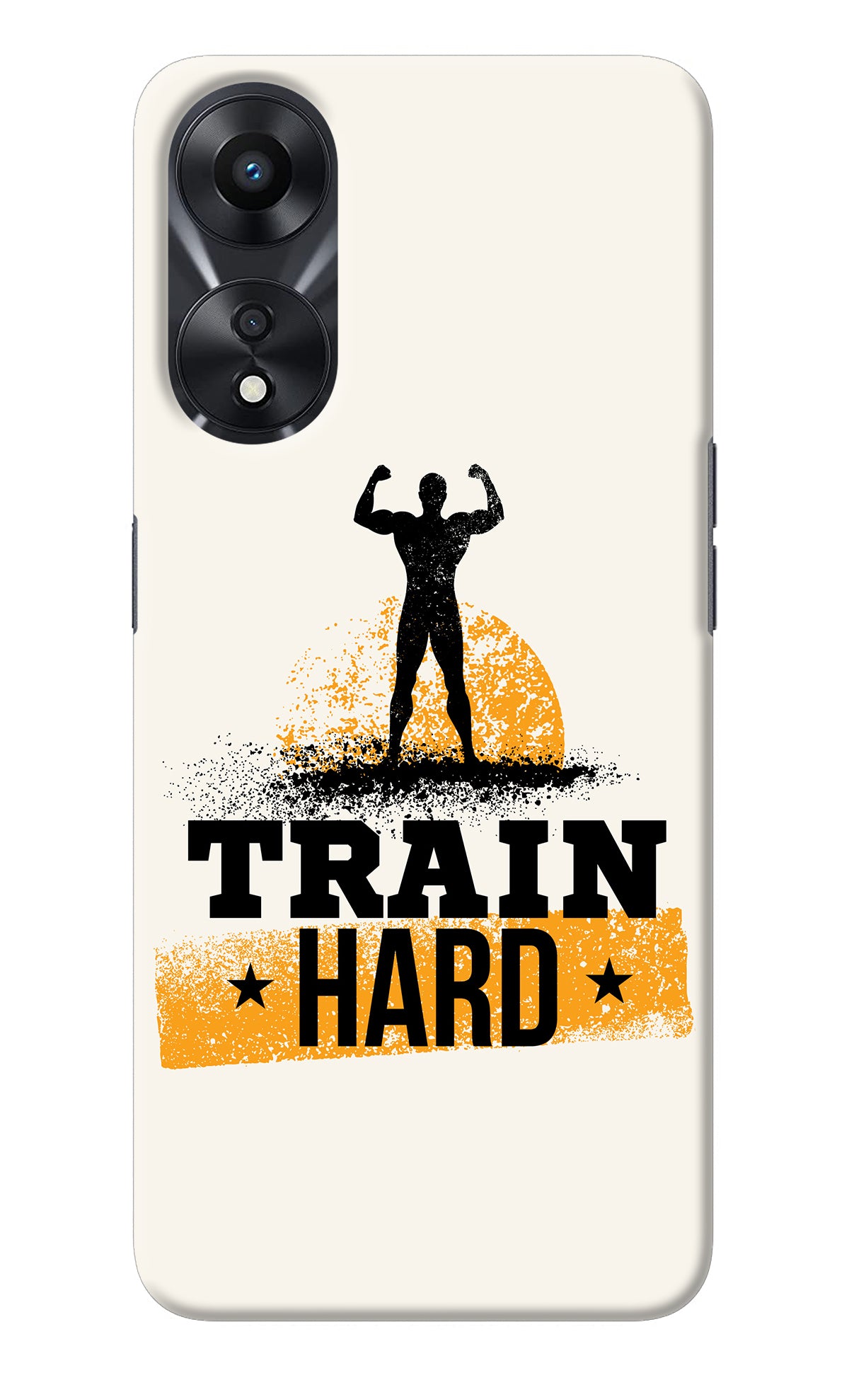 Train Hard Oppo A78 5G Back Cover