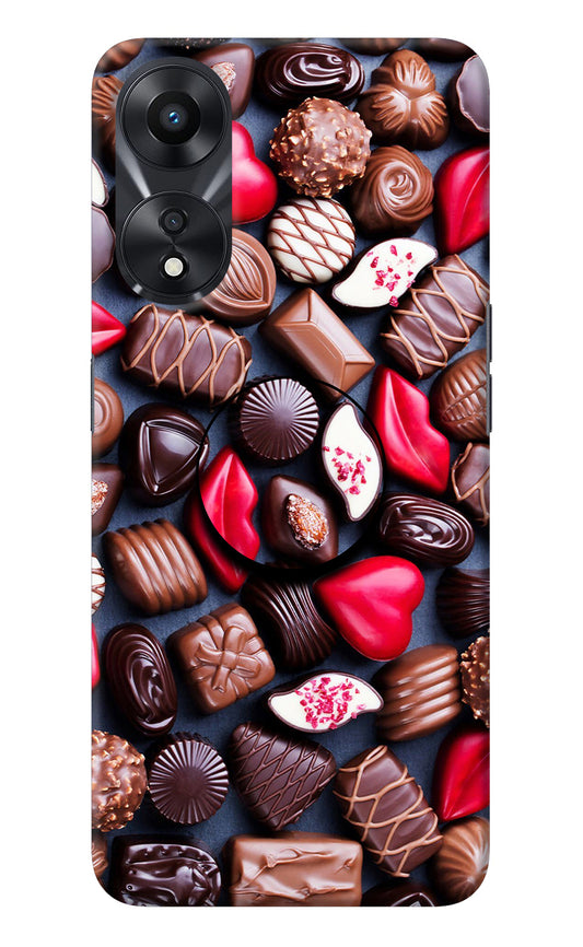 Chocolates Oppo A78 5G Pop Case