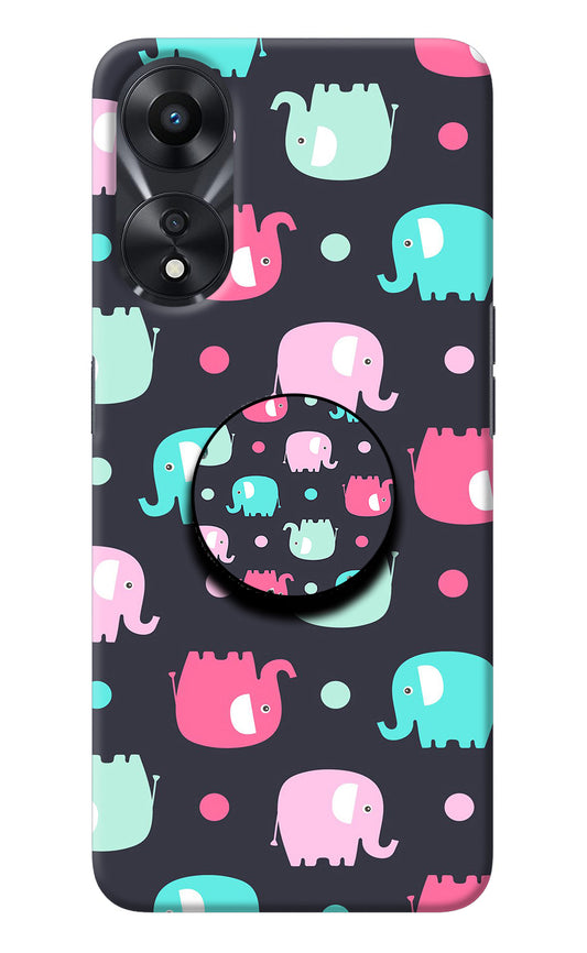 Baby Elephants Oppo A78 5G Pop Case